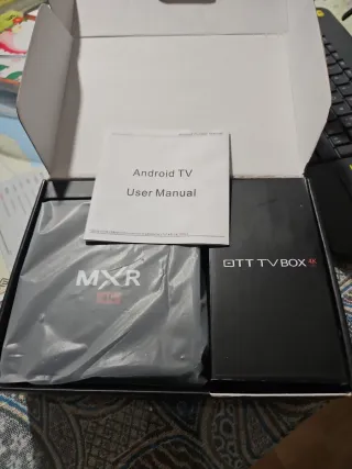 Caja TV Box Android MXR 4K