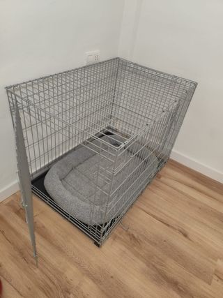 Jaula Adiestramiento Perros con Cama