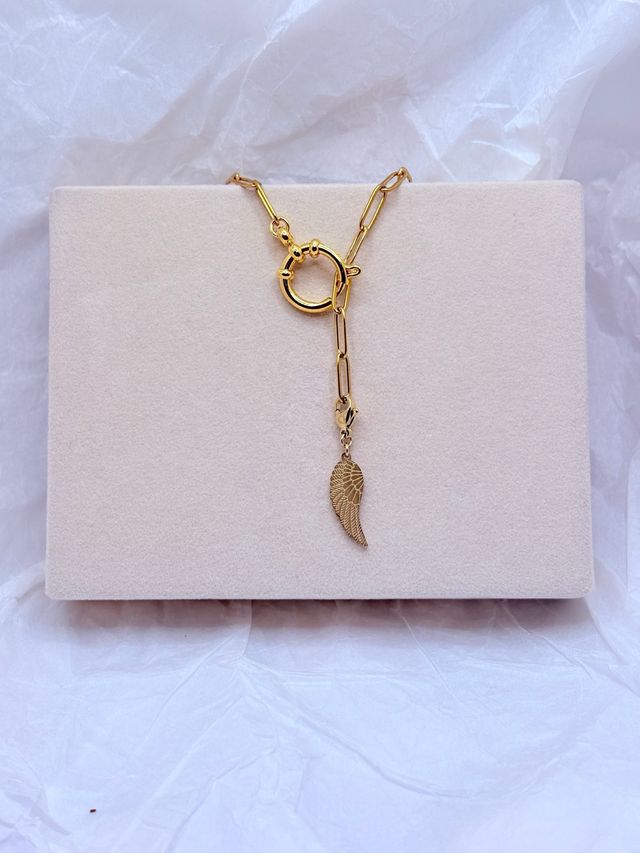 Collar Acero Inoxidable 316L Ala