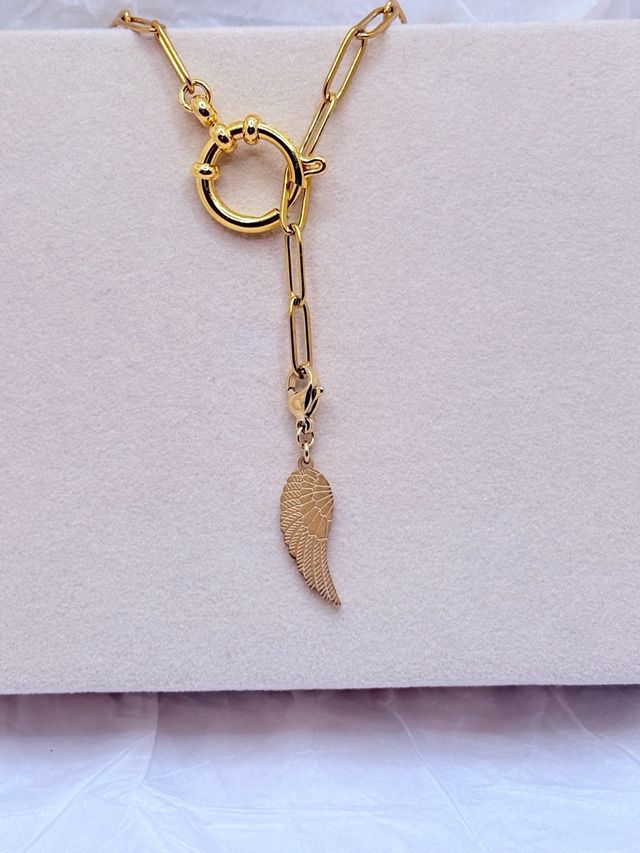 Collar Acero Inoxidable 316L Ala