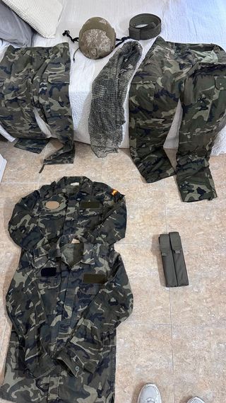 Equipación Airsoft Camuflaje