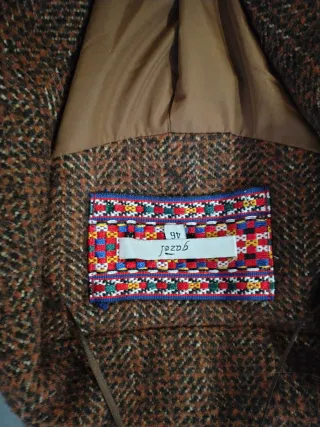 Cappotto donna Gazel marrone multicolore taglia 46