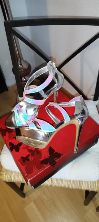 Zapatos Drag Queen Plataforma Tacón