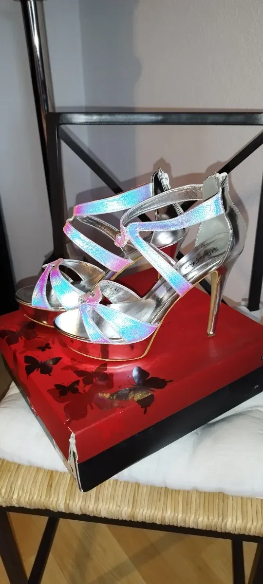 Zapatos Drag Queen Plataforma Tacón