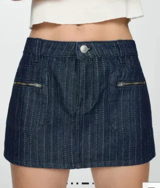 Lote 3 minifaldas Mango Talla grande