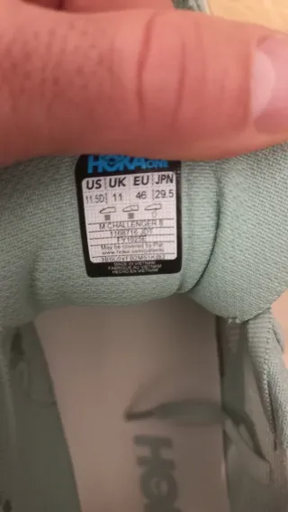 Hoka Challenger 8 Verde/Azul