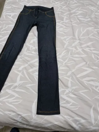 Leggings vaqueros Calzedonia Talla M.Súper puse up