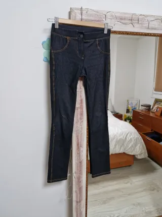 Leggings vaqueros Calzedonia Talla M.Súper puse up