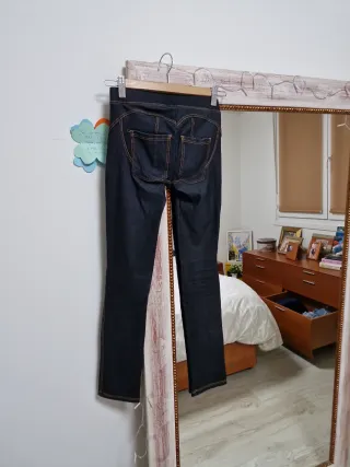 Leggings vaqueros Calzedonia Talla M.Súper puse up