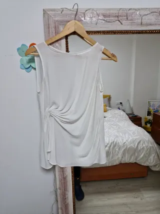 Camisa sin manga Zara Talla M