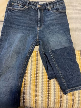 Jeans Zara Mujer Azul Talla 42