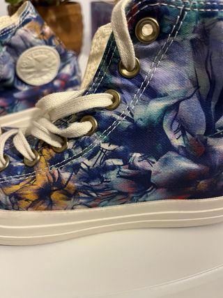 Converse All Star florales talla 40