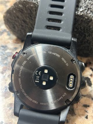 Reloj Garmin Fenix 5X Sapphire negro