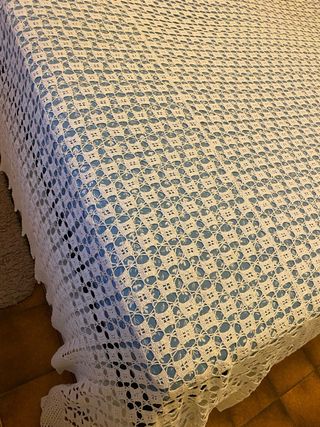 nel Copriletto fatto a mano