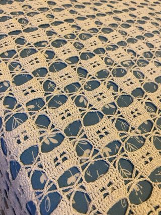 nel Copriletto fatto a mano