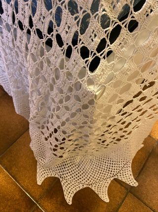 nel Copriletto fatto a mano