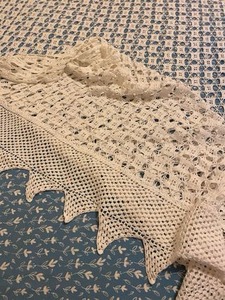 nel Copriletto fatto a mano