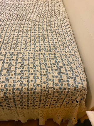 nel Copriletto fatto a mano