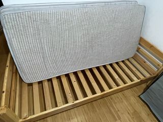 Estructura Cama Madera 90x190