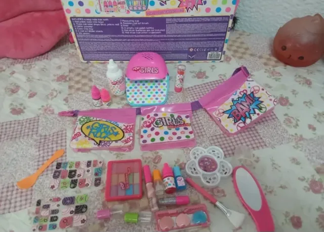 Lote uñas juguete niña nuevo