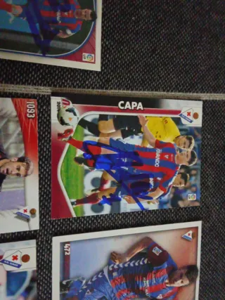 Cromos Firmados Eibar