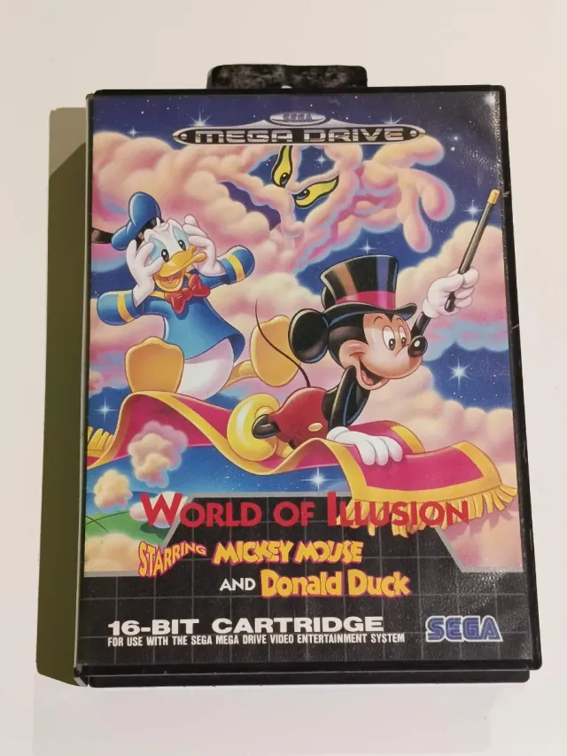World of Illusion Mega Drive Sega