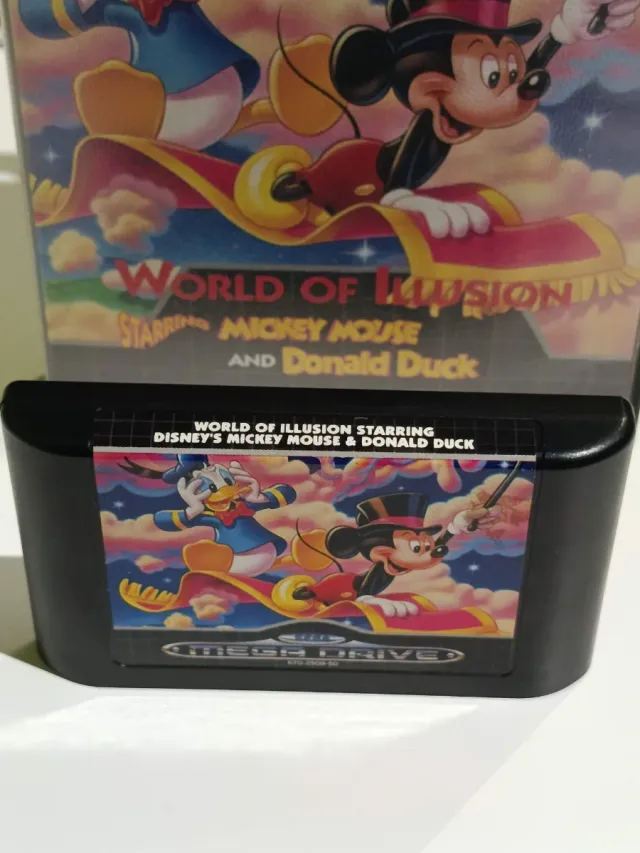 World of Illusion Mega Drive Sega