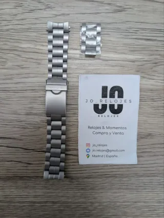 Brazalete Hamilton Khaki 20mm Plata