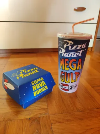 Pizza Planet Toy Story Super Nova e Mega Gulp