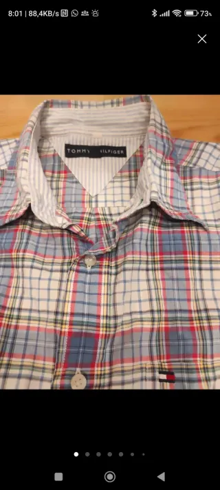 Camisa Tommy Hilfiger cuadros