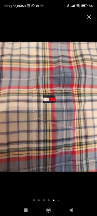 Camisa Tommy Hilfiger cuadros