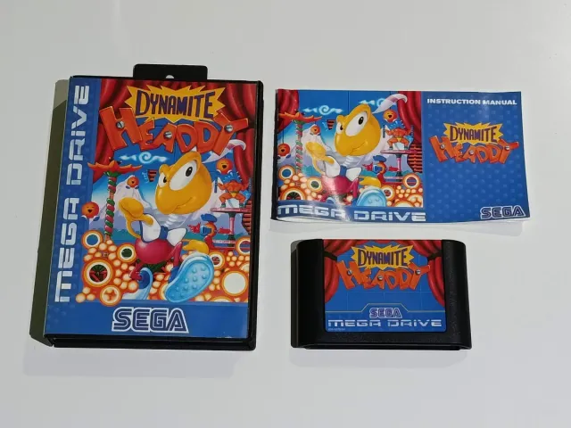 Dynamite Headdy Mega Drive Sega