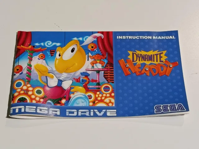 Dynamite Headdy Mega Drive Sega