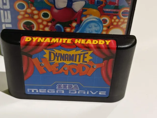 Dynamite Headdy Mega Drive Sega