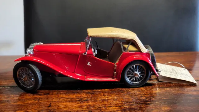 Franklin Mint  MGCT 1948 Roadster Coche Rojo
