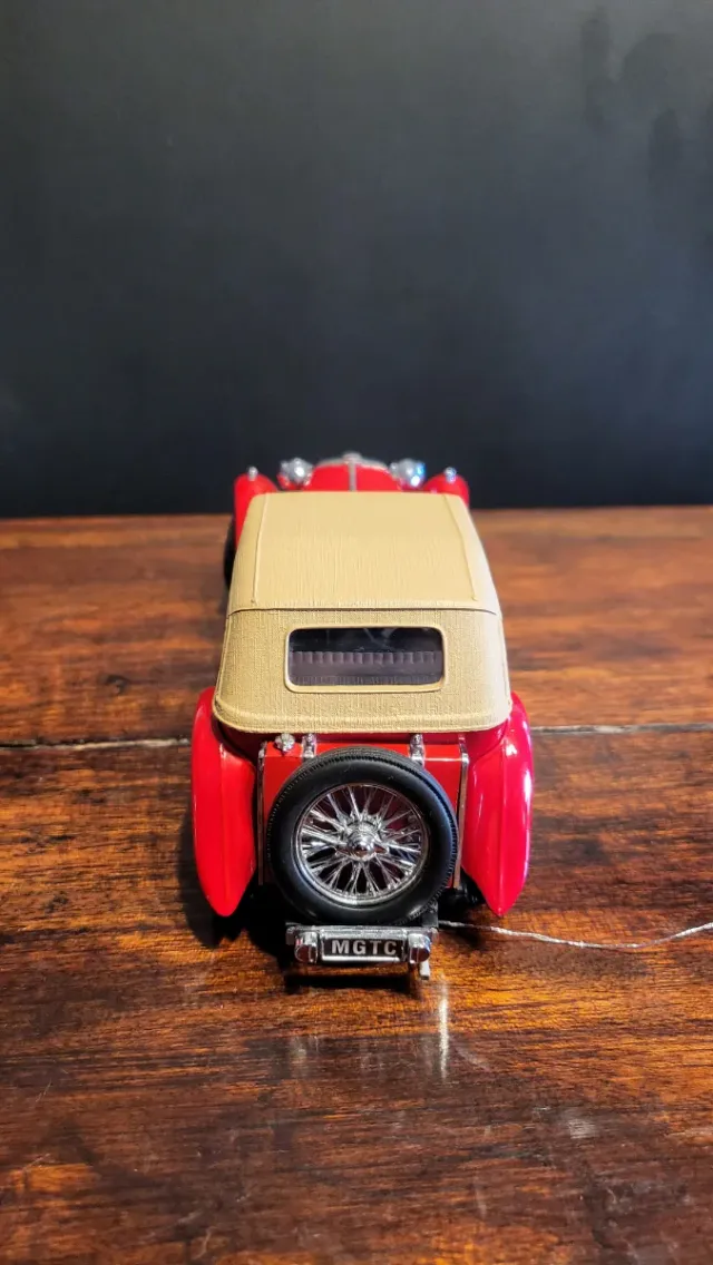 Franklin Mint  MGCT 1948 Roadster Coche Rojo