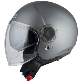 Casco Moto Jet Nzi Ringway Antracita Mate