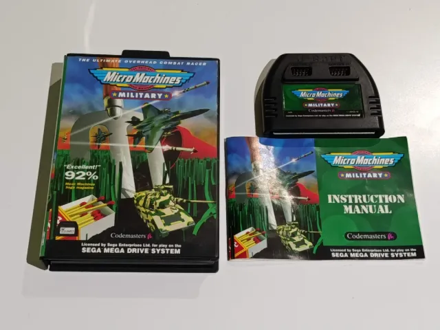MicroMachines Military Mega Drive