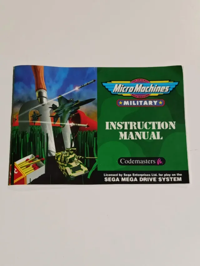 MicroMachines Military Mega Drive