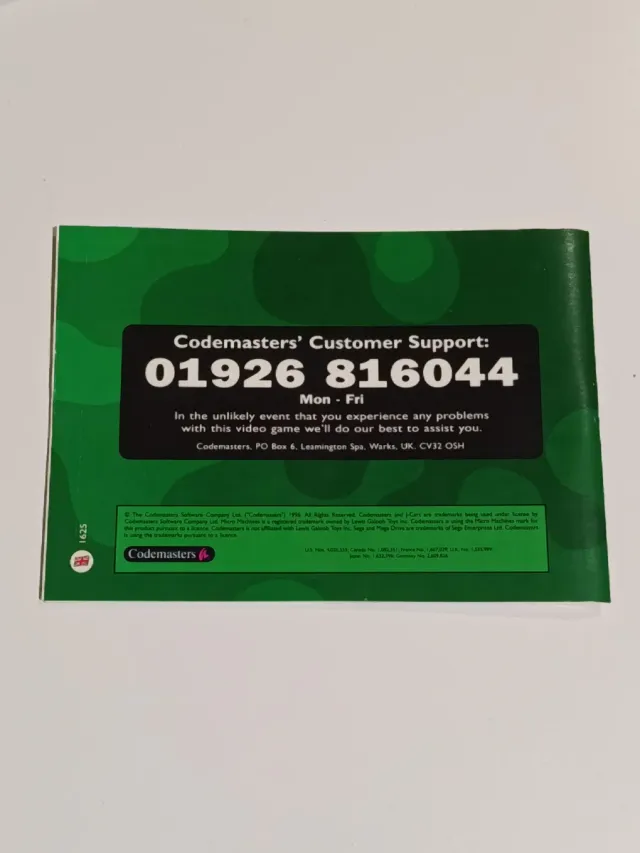 MicroMachines Military Mega Drive