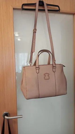 Bolso Tous Beige Piel