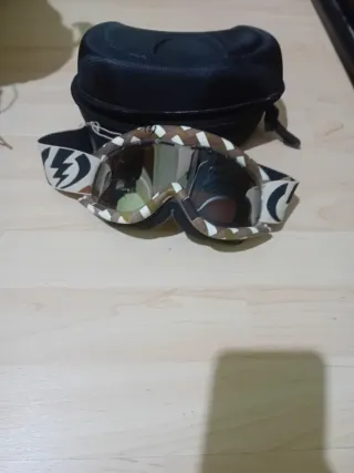 Gafas de esquí con funda