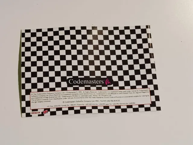 MicroMachines 2 Turbo Tournament Mega Drive