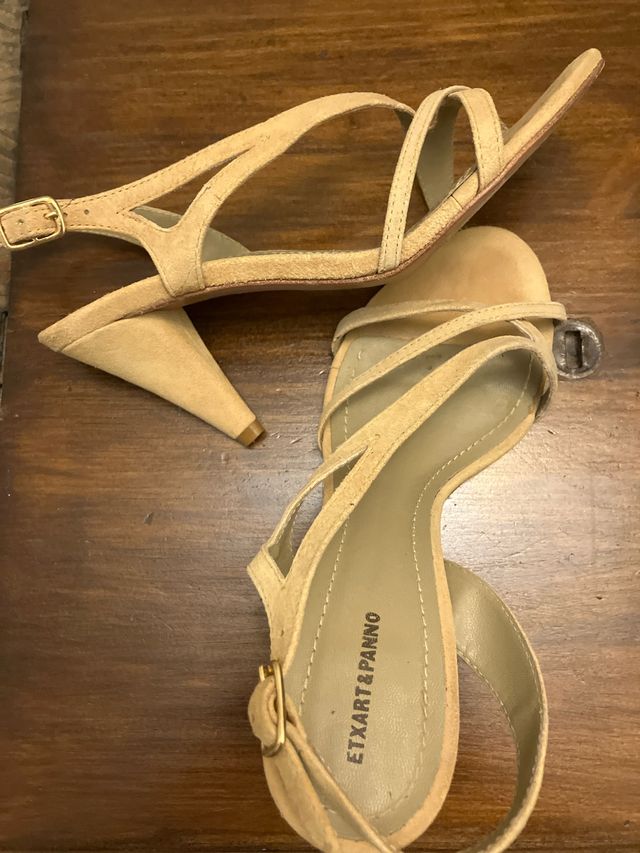 Sandalias Etxart & Panno Mujer Beige
