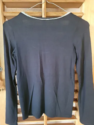 Maglietta Zara donna nera