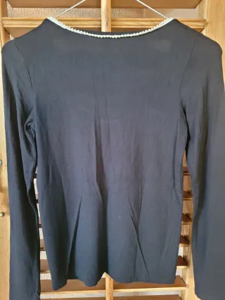 Maglietta Zara donna nera