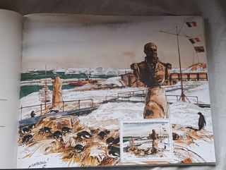 TAAF Carnet de Viaje C308 Terre Adélie Yvert 30 añ