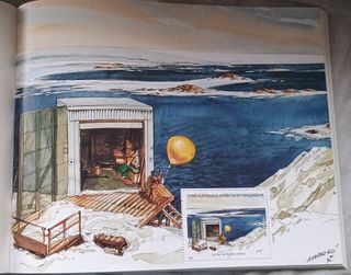 TAAF Carnet de Viaje C308 Terre Adélie Yvert 30 añ