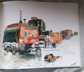 TAAF Carnet de Viaje C308 Terre Adélie Yvert 30 añ