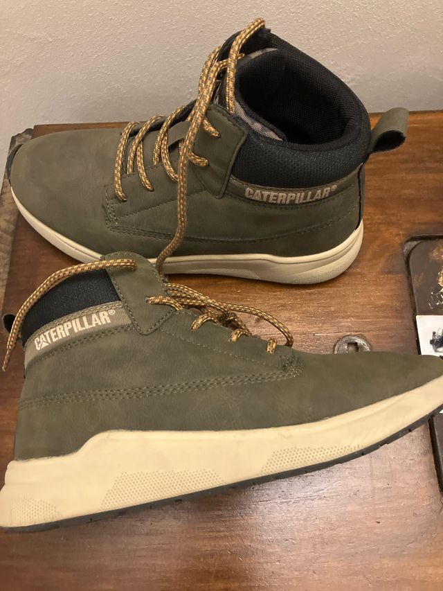 Botas Caterpillar niño verde